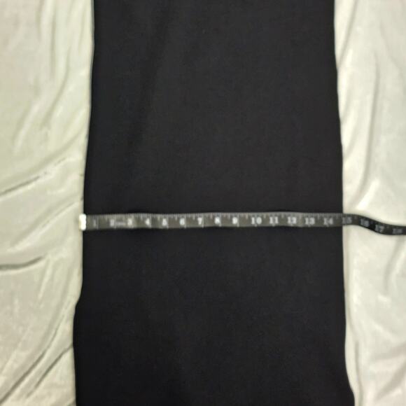 The Drop Yasmin Black Side Slit Rib Knit Midi Tank Dress Women's Size L NWT - Picture 13 of 14